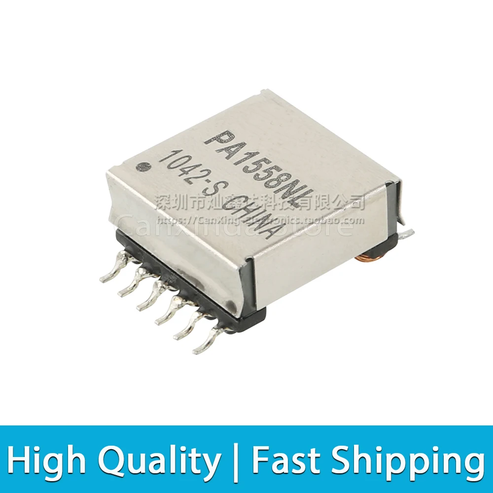 2pcs PA1558NL SMD EFD20 PoE Switching Power Supply Flyback Transformer 95W 5V 3A Flyback 4:4:1.5:1:3.5 High Frequency Wire Wound