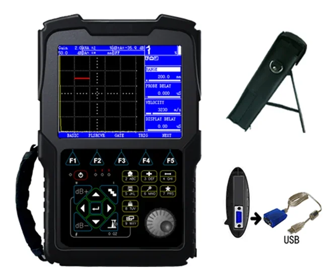 ZD720 Portable Digital Ultrasonic Flaw Detector/Metal Flaw Detectors