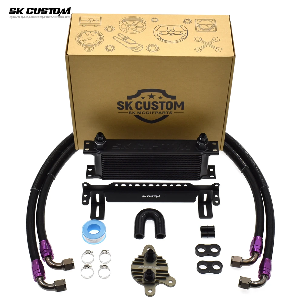 SK CUSTOM Transmission Cooler Kit For Mazda 3 CX-30 CX-5 CX-8 ATENZA Gearbox Cooler OE FZ21199F3 FZA1199F0 FZ01199F0 FZ0219946