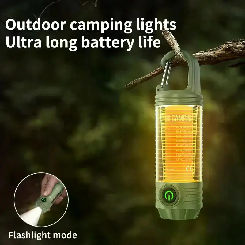 

C5 Multi Functional Outdoor LED Camping Lights Work Rechargeable Flashlights Portable Night Lights Waterproof Travel Tent Light