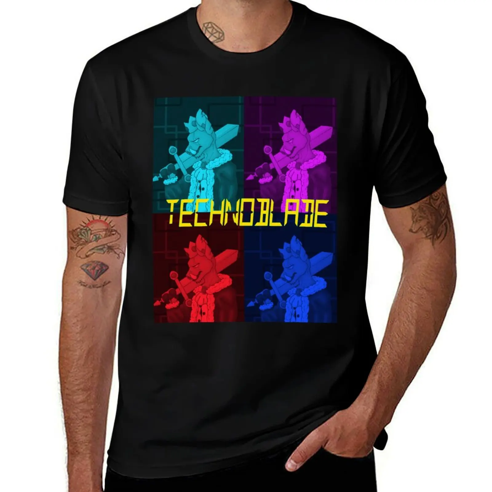 

Technoblade T-Shirt Anti-Perspiration Workout Top