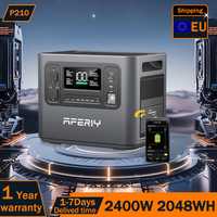 AFERIY P210 Portable Power Station 2400W Solar Generator 2048Wh Lifepo4 Battery Home Backup Outdoor Camping Mobile power
