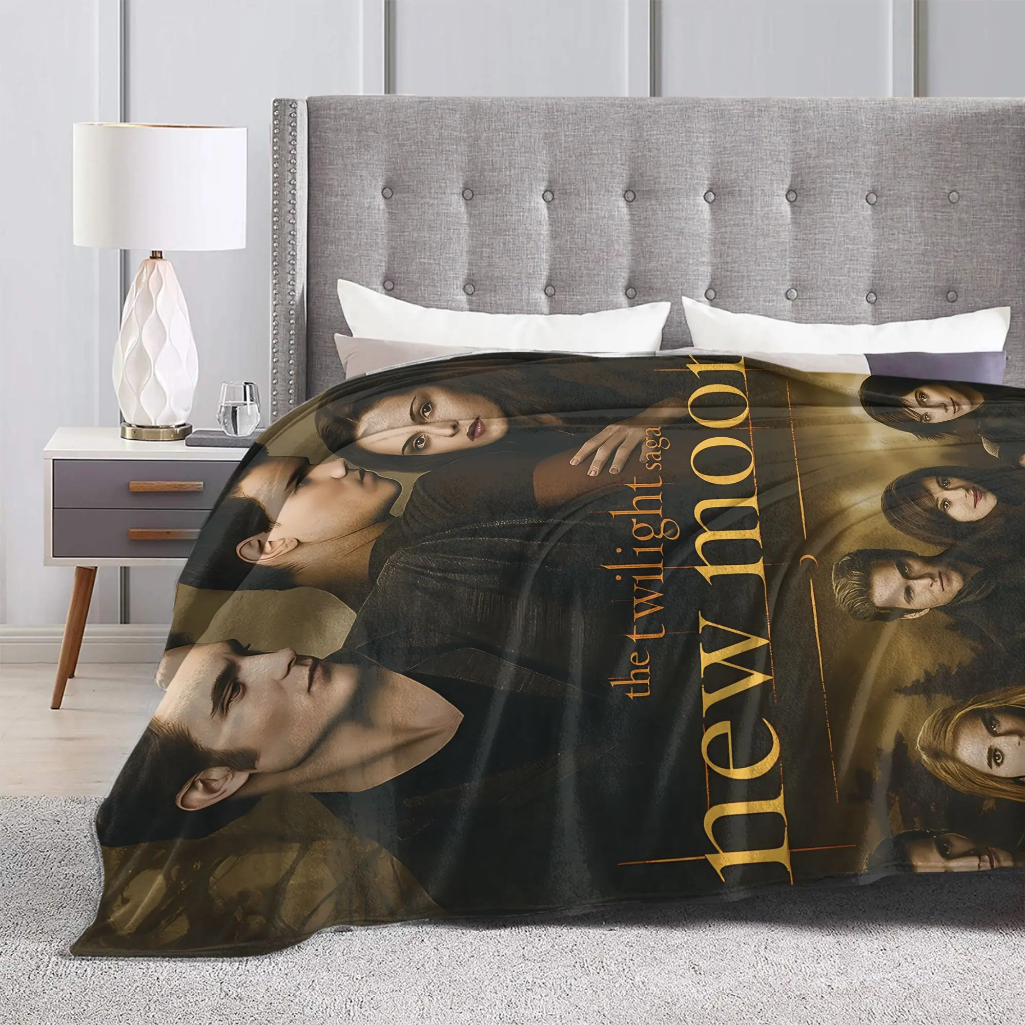 بطانية دافئة بنات بنين طائرة السفر جاكوب الشفق ساغا رمي بطانية الفانيلا المفرش الأريكة السرير نمط أريكة غطاء سرير