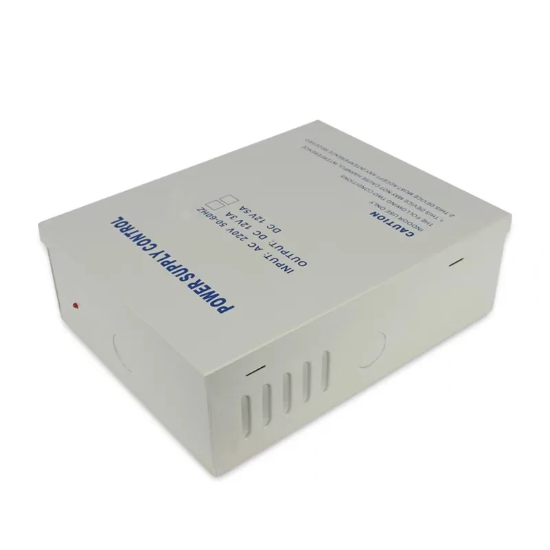 5A Universal 12V Power Supply With Backup Battery Interface For Door Access Control System