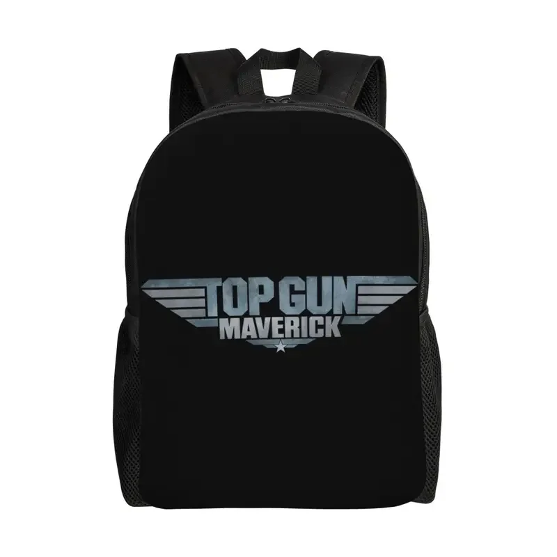 Customized Top Gun Maverick Backpack Women Men Casual Bookbag for School College Bags