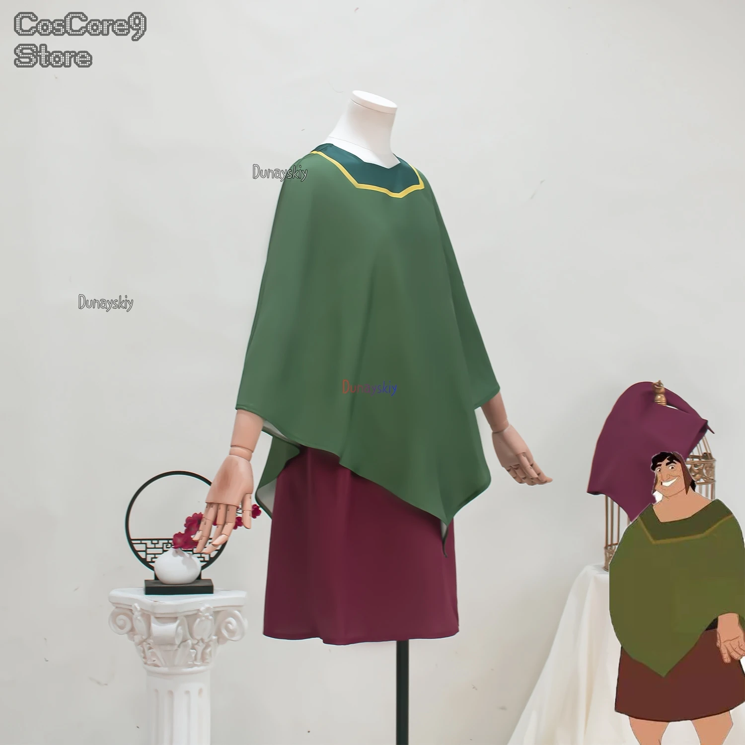 فيلم باشا الإمبراطور الجديد الأخدود تأثيري الملك موحدة رجل كوسبريفريه هالوين كرنفال تأثيري باشا ملابس مخصصة