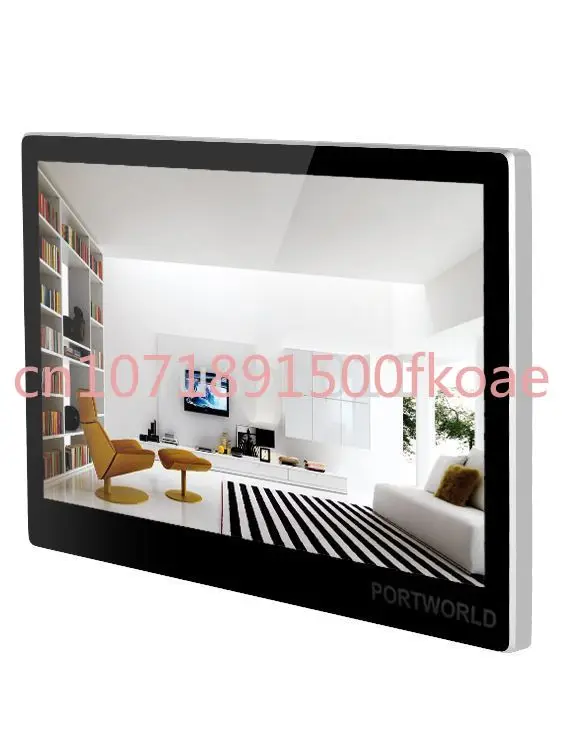 Smart Home Automation 10 Inch IPS Touch Screen Horizontal Display Android AIO POE Tablet Embedded Installation