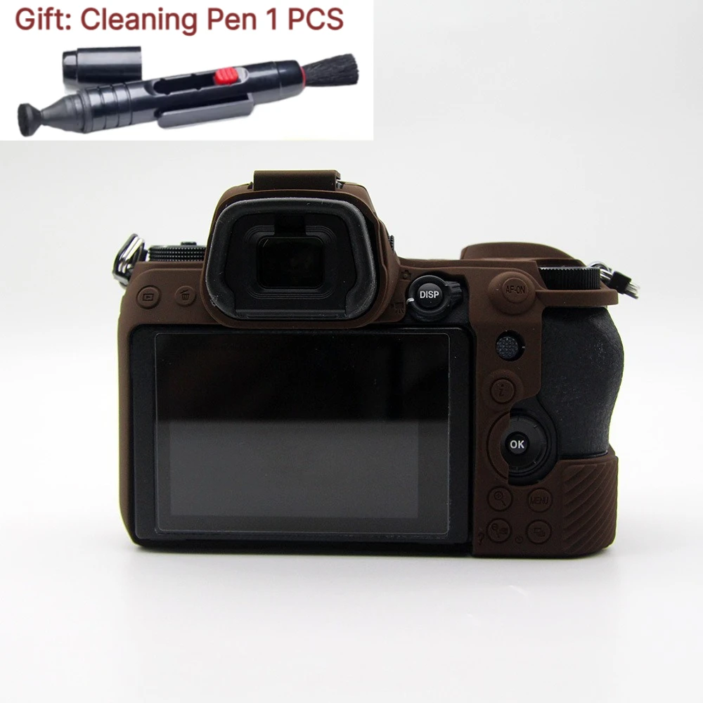 Camera Bag For Nikon Z6II Z7II Z5 Soft rubber case,Camera Protective Silicone Case, Protective cover, +1 PCS Free Cleaning Pen