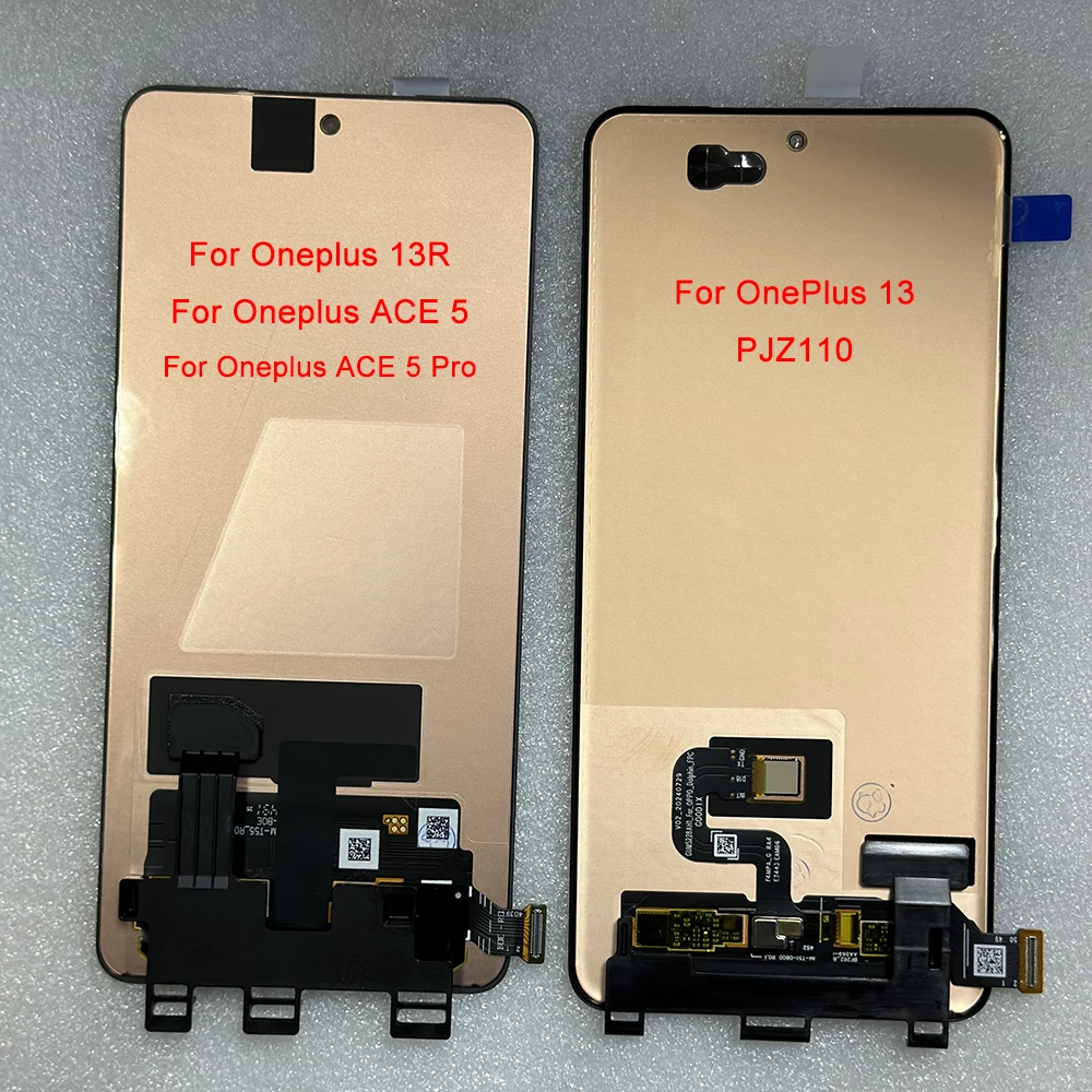 Oryginalny wyświetlacz AMOLED do OnePlus 12/12R/Ace 3 Pro, wyświetlacz LCD do Oneplus 13/13R/13T/13S z ramką — zdjęcie produktu 6