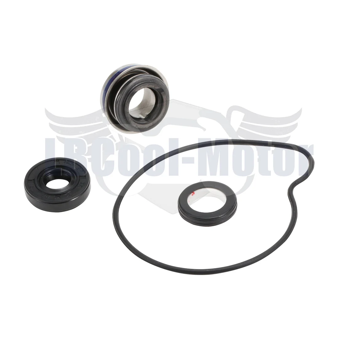 Water Pump Mechanical Seal Kit For YAMAHA FZR400RR 1988-1994 FZR500 1989-1993 FZR600 1989-1999 1990 1991 O-ring Gasket