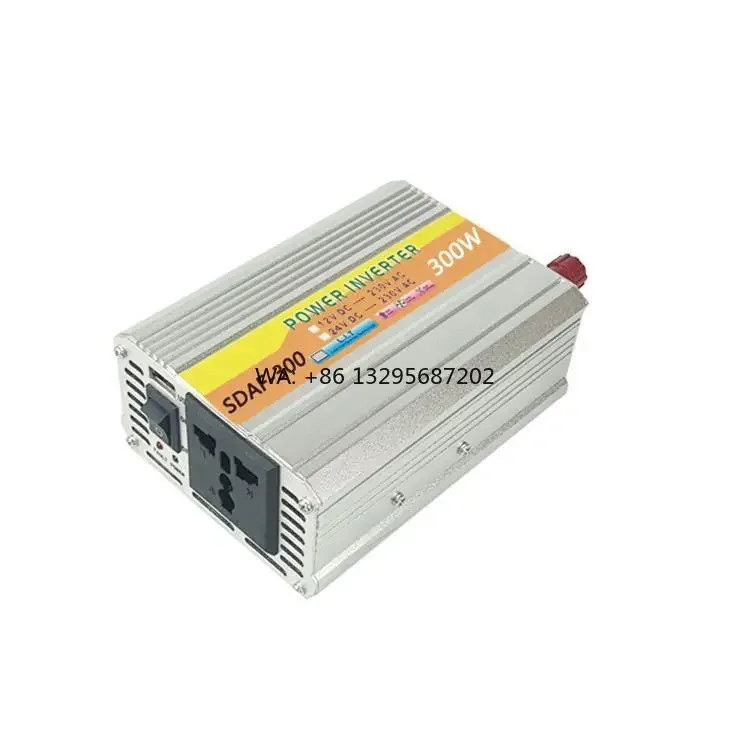 

300W 500W Solar Micro Inverter DC12/24V to AC110/220V 260W 500W Car Inverter with USB Sine Wave 60Hz