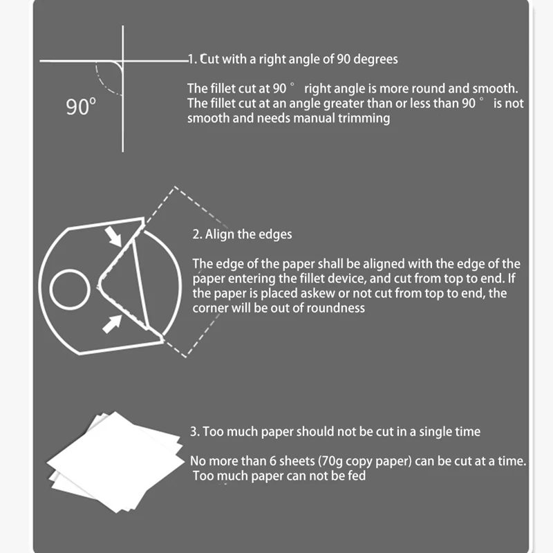 3 In 1 Corner Cutter Corner Punch,R7mm+R10mm Cutting Radius,5.5Mm Circle Craft Punch Paper Punches For Crafting