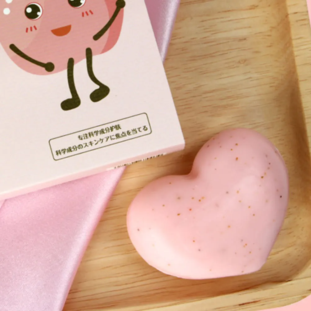 

1Set Hip Exfoliating Soap Bar Refreshing Scent Daily Use Skin Brightening Scrub Cleansing Bathing Soap Portable