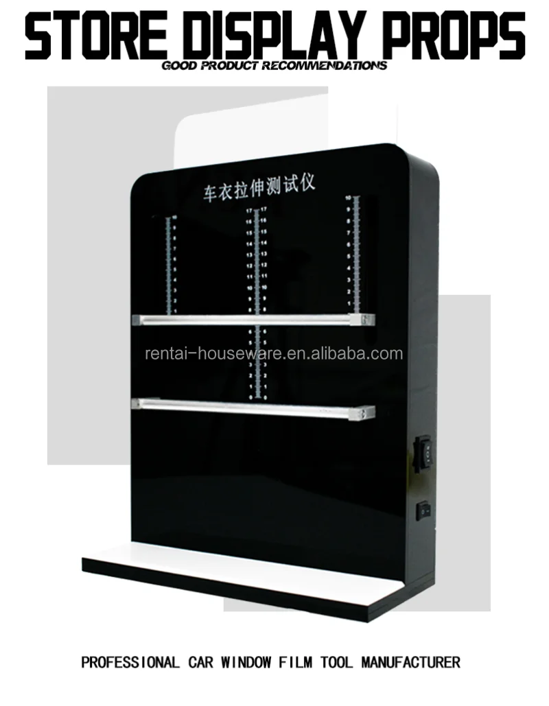PPF Stretch Tester Paint Protection Film Elasticity Tester Car Wrap Stretch Demo Tool for Vehicle Film Elongation Test Display