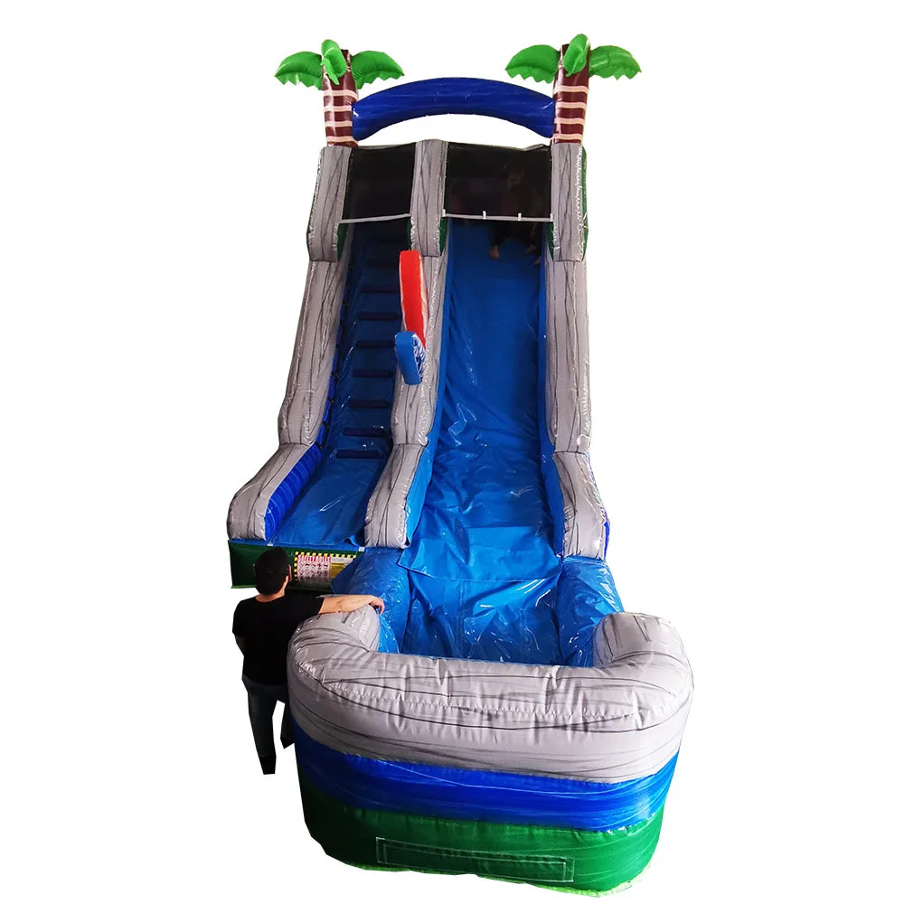 Cheap Price Bouncer Jumping Swimming Pool With Large Indoor Playground Outdoor Inflatable Slide For The Pool