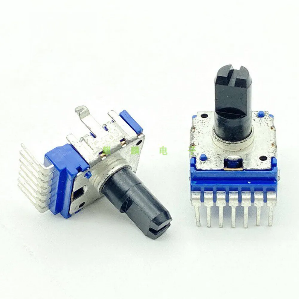 Original new 100% RK14 B100K Vertical Single Row 7-Pin Amplifier Mixing Console Volume Balance Potentiometer (SWITCH)