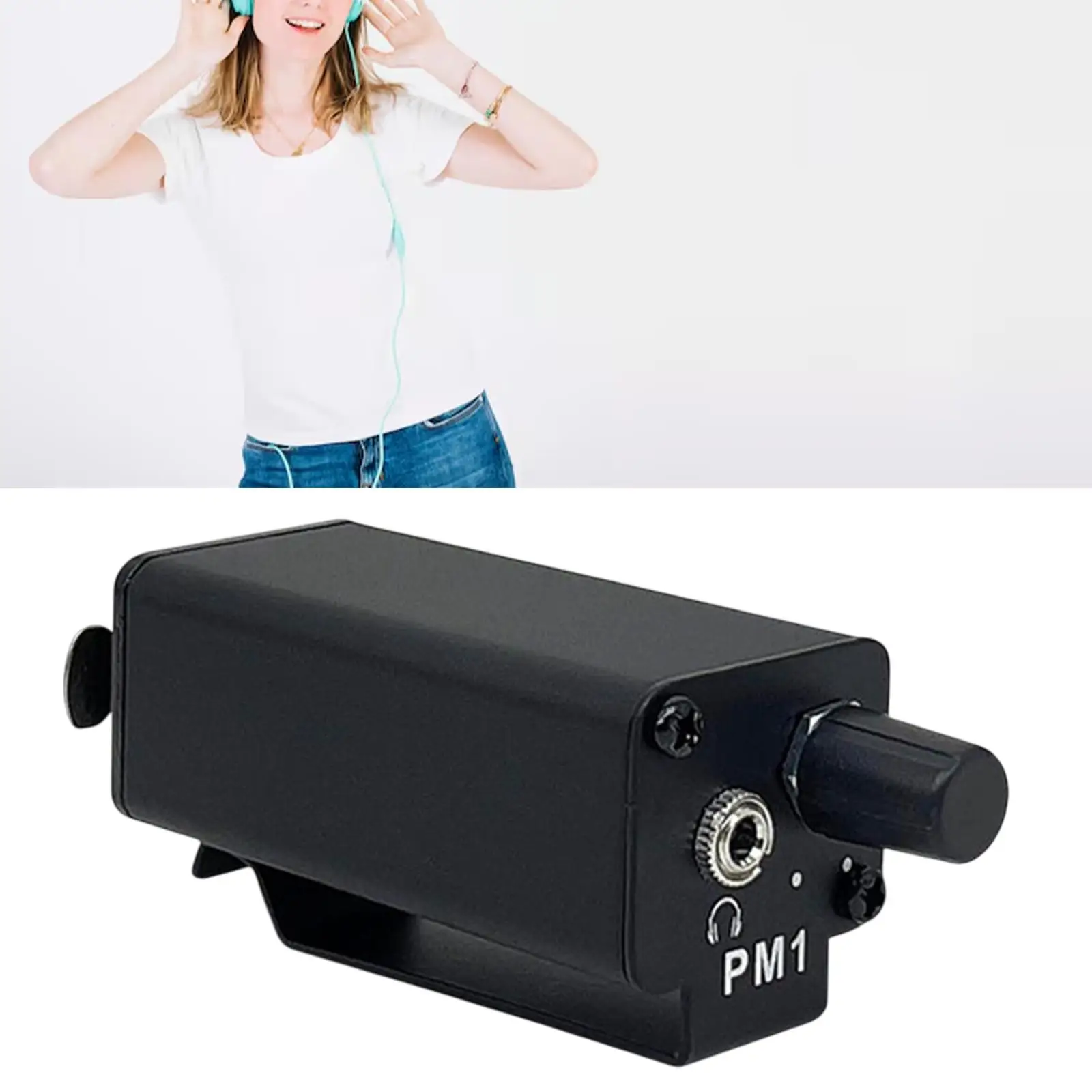 Headphone Amplifier HiFi Earphone Amp Stereo Audio Input Out Headphones Volume Controller Portable for Digital Player PC