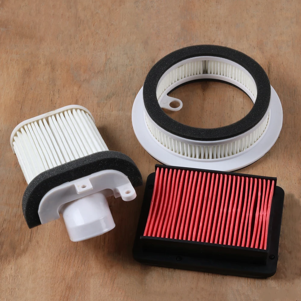 Air Filter For Yamaha TMAX530 XP TMAX 530 XP530 2012 2013 2014 2015 Air Grid 3 Pcs Cleaner AirFilter