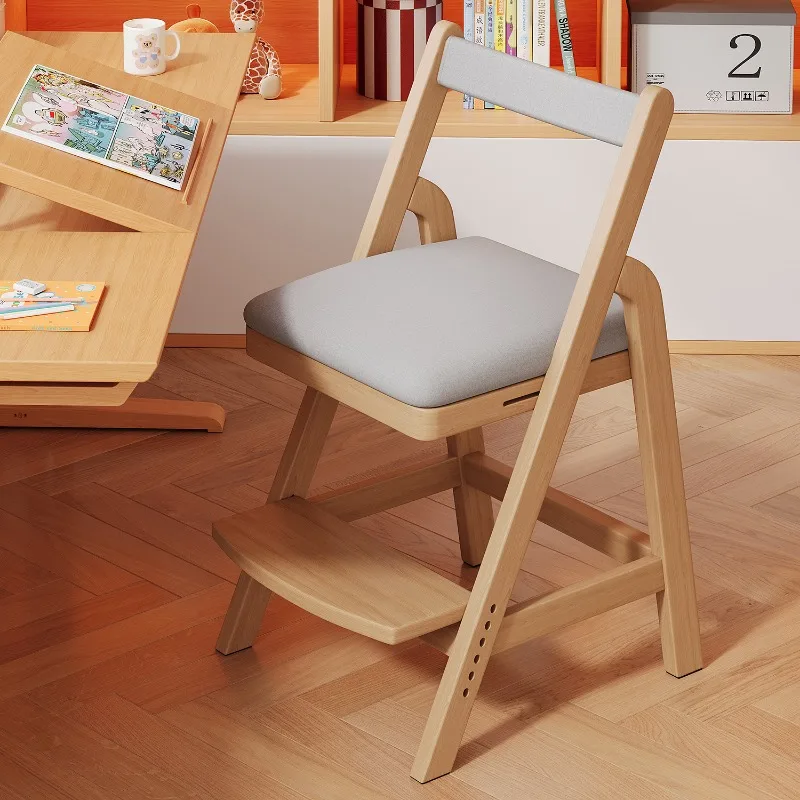 Dining Chair Student Corrective Sitting Chair Soft Bag Backrest Chair