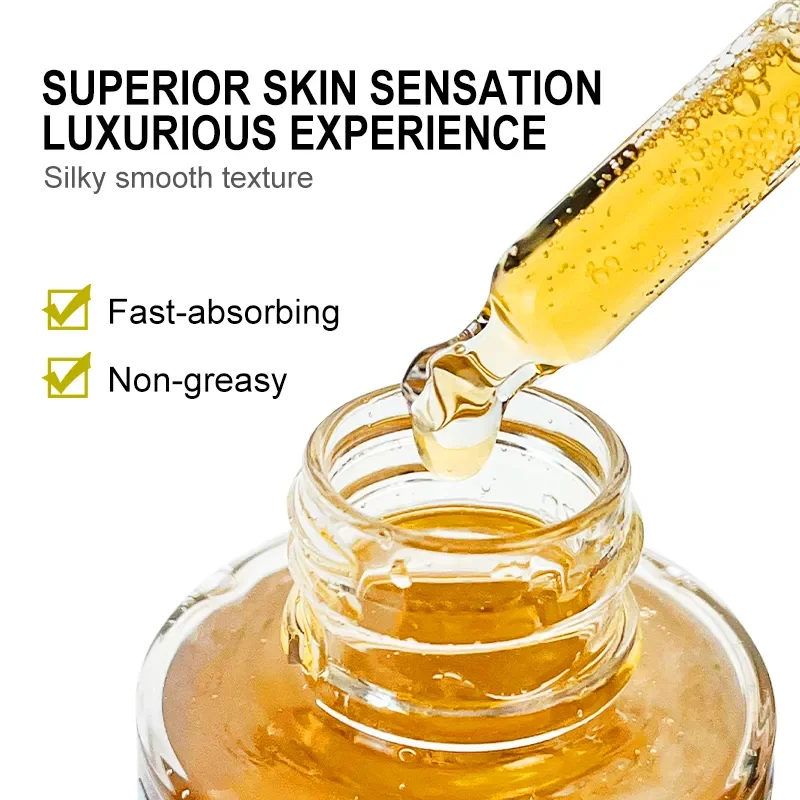 AUQUEST Dark Spot Serum Hyaluronic Acid Whitening Vitamin C Face Serum Turmeric Collagen Facial Skin Care Beauty