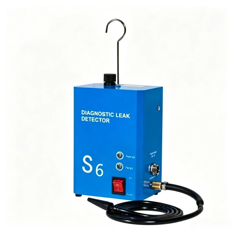 Automotive Smoke Leak Detector, Engine Intake System Leak Tester, Exhaust Pipe Air Leakage Diagnostic Tool for Car
