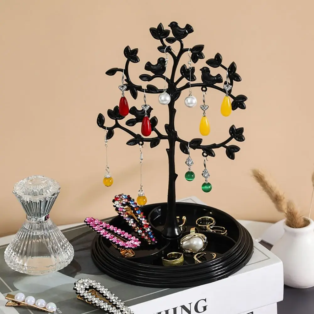 Изысканная демонстрационная стойка для ювелирных изделий большой емкости, демонстрационная стойка для ювелирных изделий в форме дерева, полка для колец и ожерелий