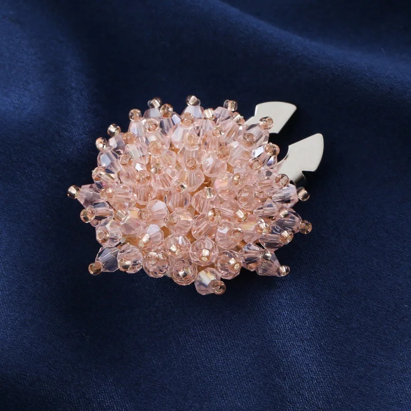 Gemelos de lujo con diamantes de imitación para camisas, fundas de botones para vestido elegante de gama alta, accesorios de moda para hombres y mujeres, 1 Uds.