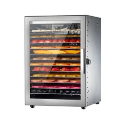 12 Layers Trays Food Dehydrator Dehydration Dryer Fruit Vegetable Meat Drying Machine Food Machine Dryer Fruit Machine Dryer