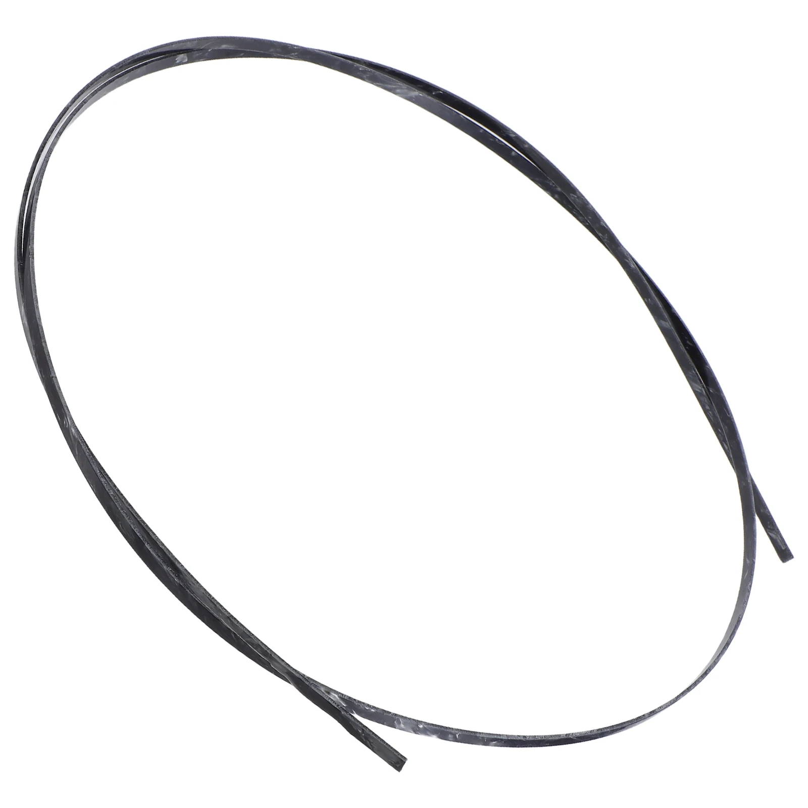 

Guitar Edging Bindings Guard Strip Black Diy Bass Plastic Finger Slider for Electric Trim Board Parts Inlay Strips