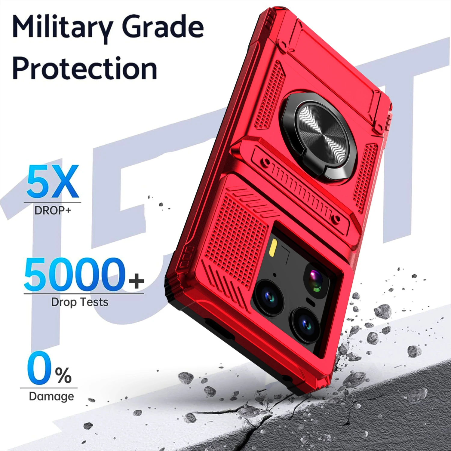 Case For Deluxe Mech Slide Shockproof Protective Cover For Bumper