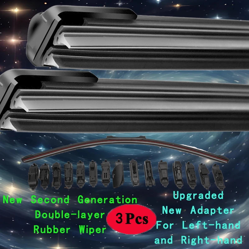 

Для Toyota FJ Cruiser 2006 ~ 2018 GSJ10 автомобильные щетки стеклоочистителя ветрового стекла автомобильные аксессуары 2007 2010 2012 2015 2016 2017