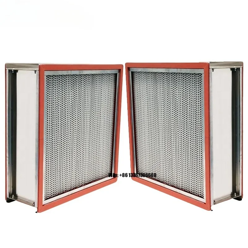 Hot Sale H13 High Temperature Resistant Air Filter High Efficiency Filter Furnace Air Filter