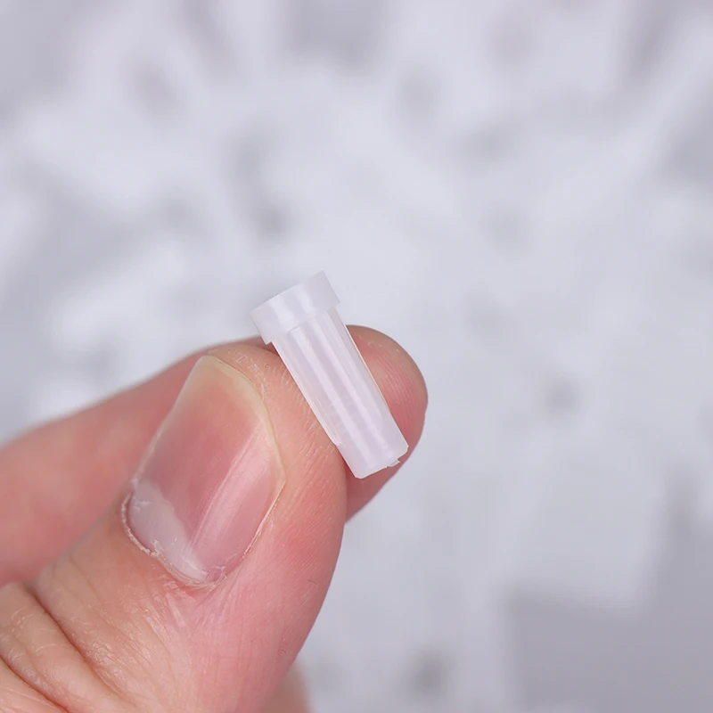 100Pcs Syringe Head Cap Syringe Dispenser Dispensing Needle Sealing Plug Syringe Cap Combination