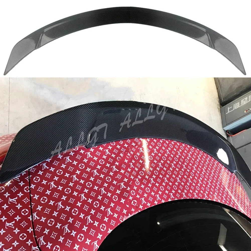 RT Style для Mercedes Benz C Class W205 C200 C300 Coupe 2-дверный задний спойлер багажника из АБС-пластика, крыло, губа 2015 2016 2017 2018, углеродное волокно