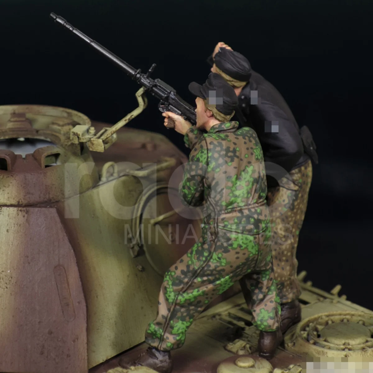 Kit de figurines en résine non peintes, thème militaire, GK non assemblé et non peint, 1/35