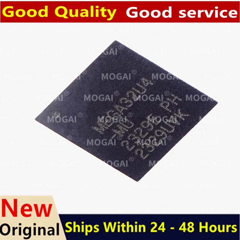 (5-10piece)100% New ATMEGA32U4-MU ATMEGA32U4 MU MEGA32U4-MU QFN-44