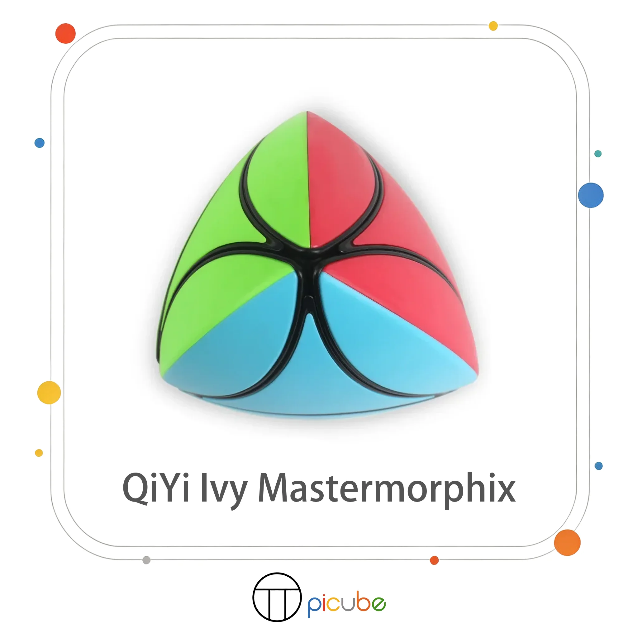 [Picube] QiYi Ivy Mastermorphix Special Shaped Speed Cube Irregular Twist Puzzle Cubo Magico Stress Relief Educational Gift Toy