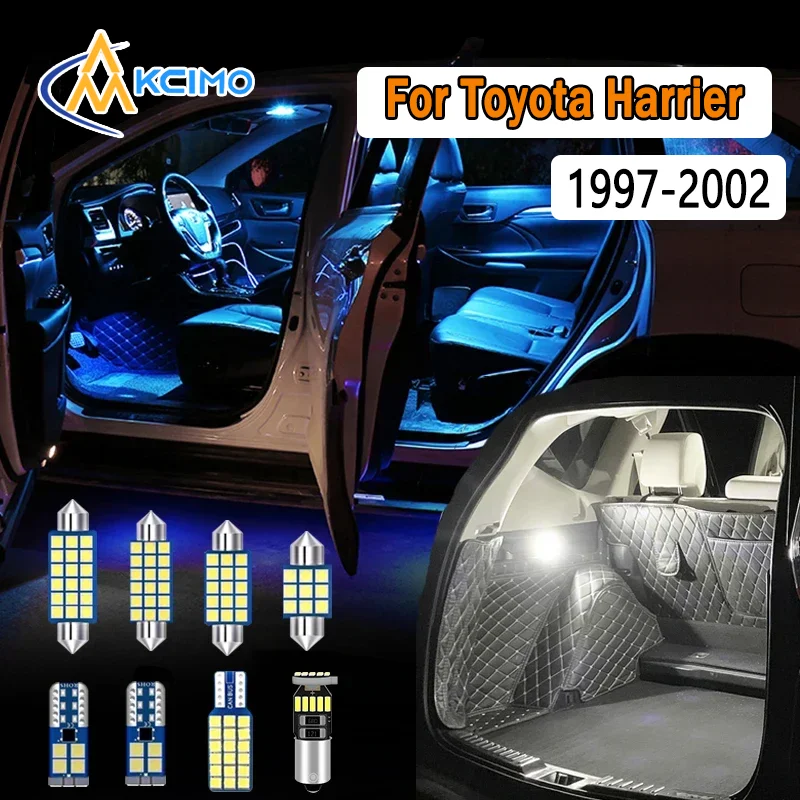 

Canbus Indoor Ceiling Bulbs For Toyota Harrier (1997-2002) Car LED Interior Map Trunk Light Kit
