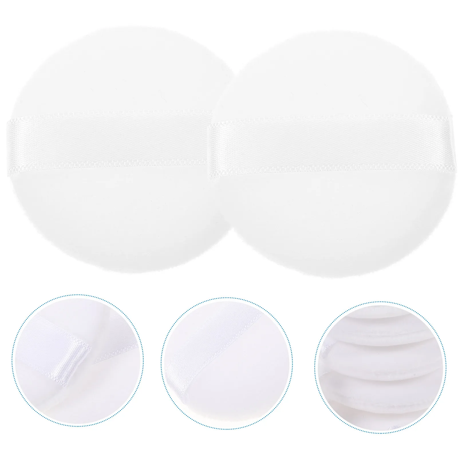 Premium Facial Puff Makeup Sponge 20pcs – Soft for Sensitive Skin, Smooth Finish & Even Powder Application
