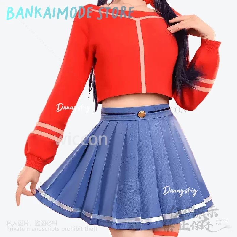 Mita Мита Cosplay Anime Horror Game MiSide High Quality Costume Wig Prop Dress For Girls Woman Halloween Christmas Customized