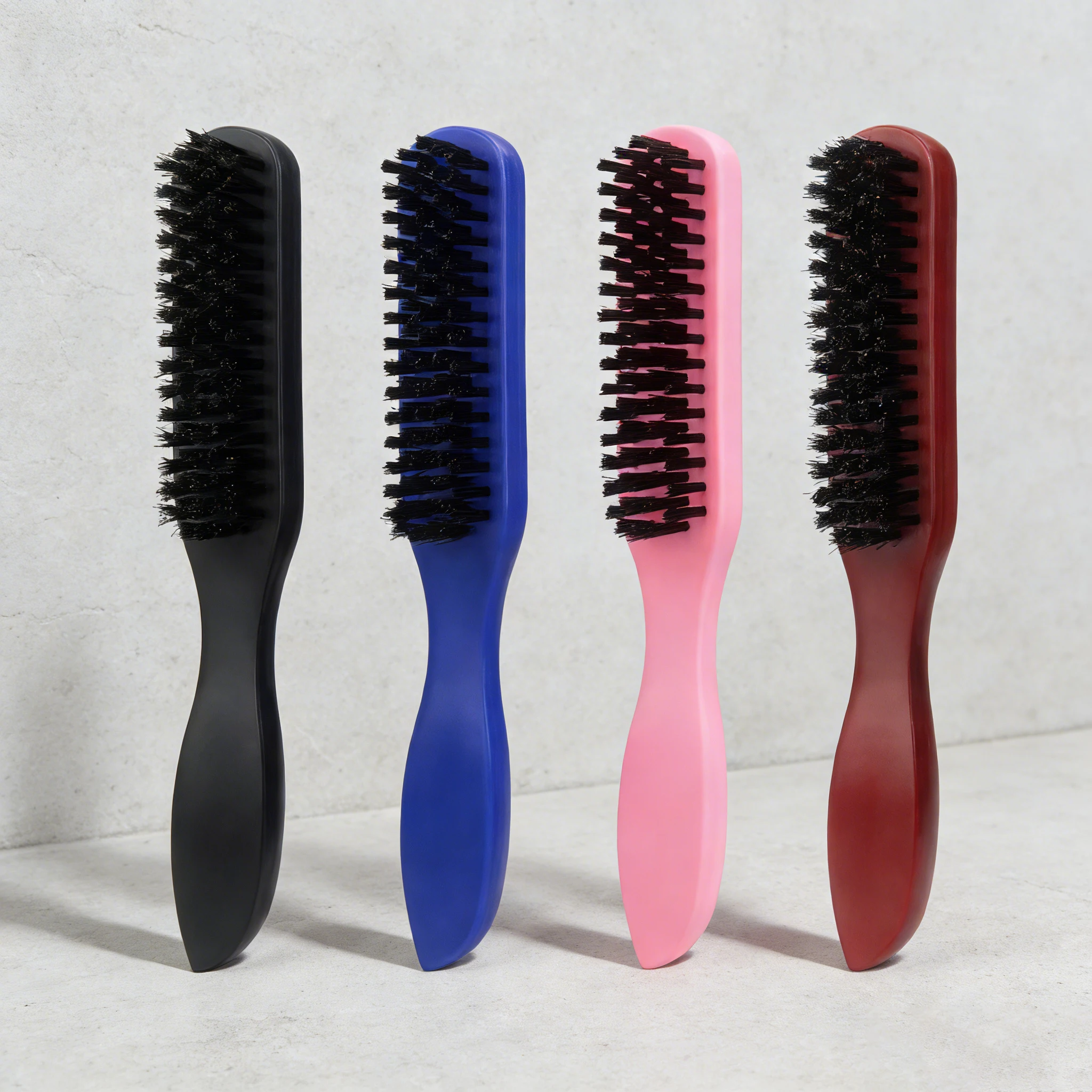 

1/4 piece hair brush set, suitable for daily care and styling of beards, suitable for men, gift, special for real hair wigs