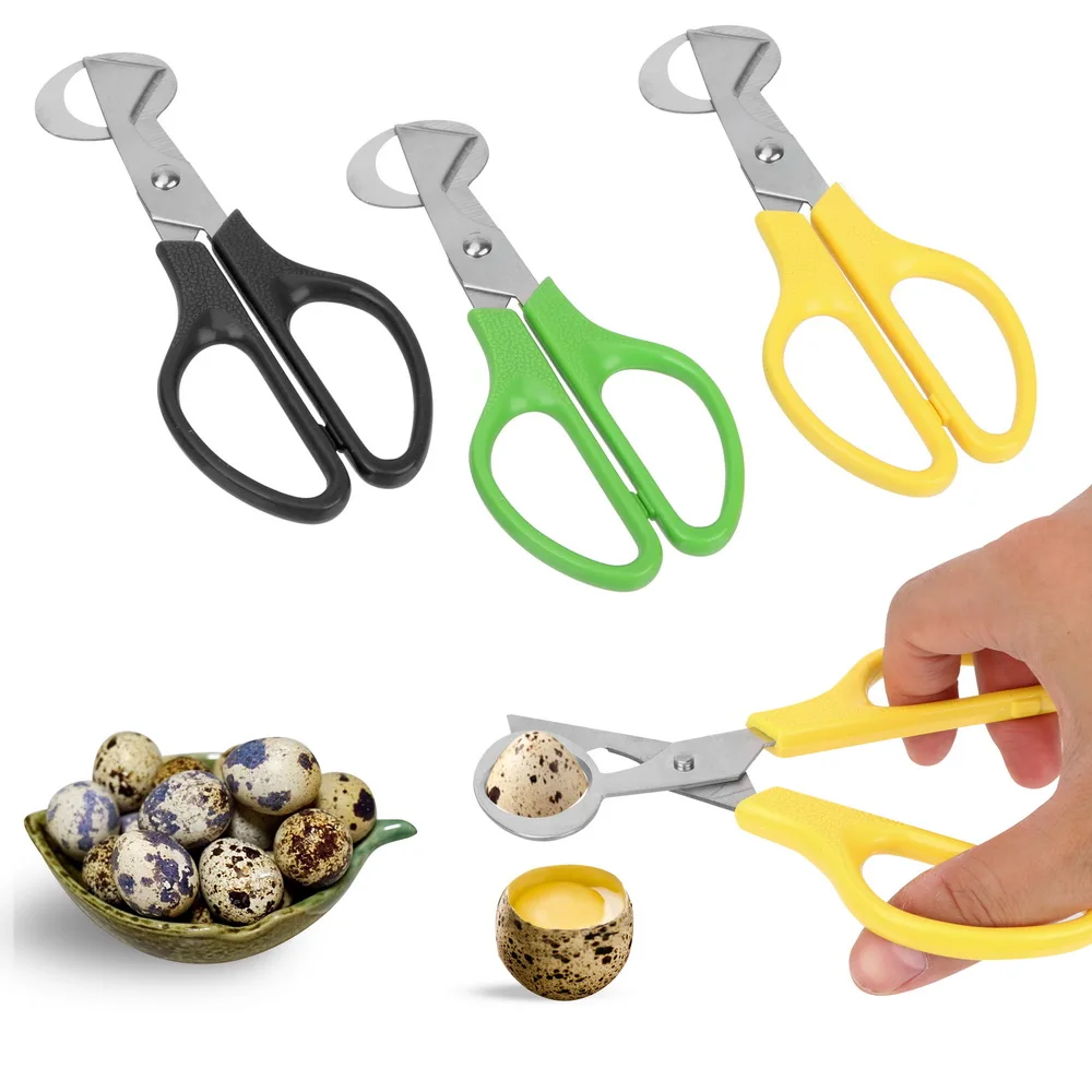 HILIFE Durable Multifunction Kitchen Tools Stainless Steel Blade Quail Egg Shell Scissors Cigar Cutters Rust Resistant