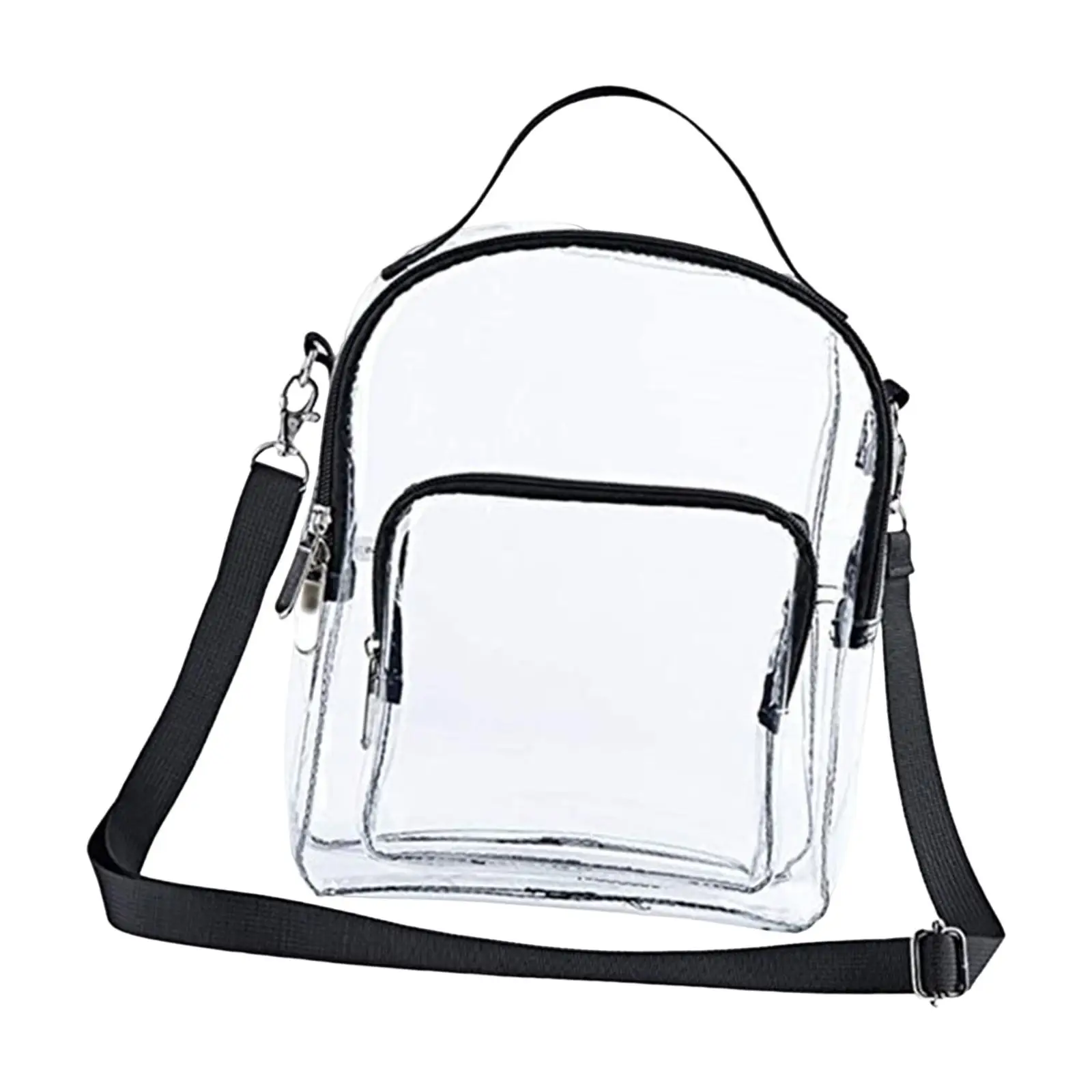 Transparent Crossbody Bag Purse Handbag Tote Casual Clear Bag Large Capacity