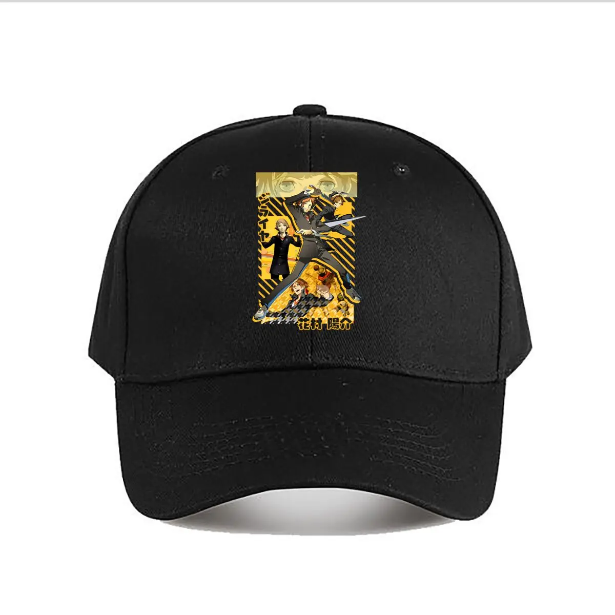 

Бейсбольная кепка с динамическим художественным принтом аниме-экшн-группы истребителя