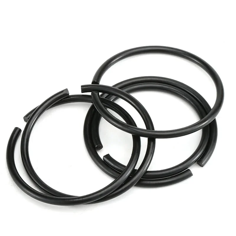 1~50PCS GB895Round Wire Snap Rings Diameter 4-150mm For Hole/Shaft Wire Retaining Stop Ring 70 Manganese Steel Snap Ring Circlip