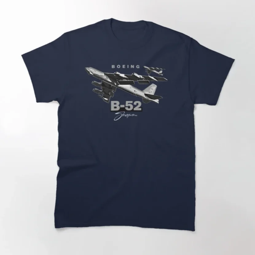 US Air Force B-52 Stratofortress Bomber T-Shirt 100% Cotton O-Neck Short Sleeve Summer Casual Mens T-shirt Size S-3XL