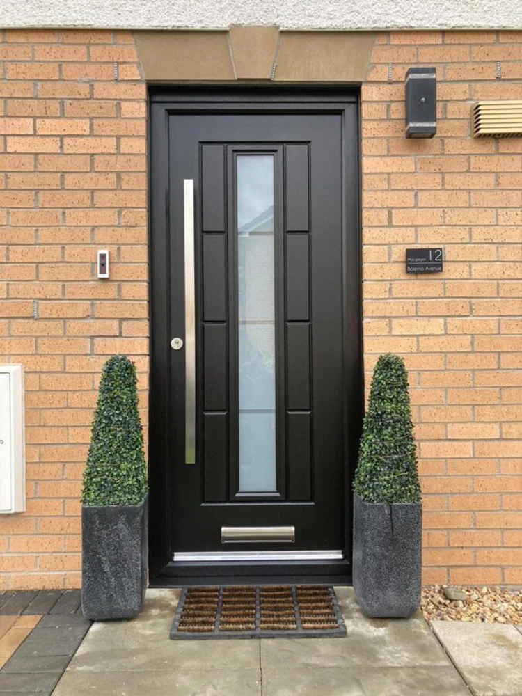 Sixinalu مدخل الباب محور بوابة الأمن دخول أمامي بابية الأبواب الداخلية الباب الخارجي الألومنيوم تخصيص ديكور المنزل