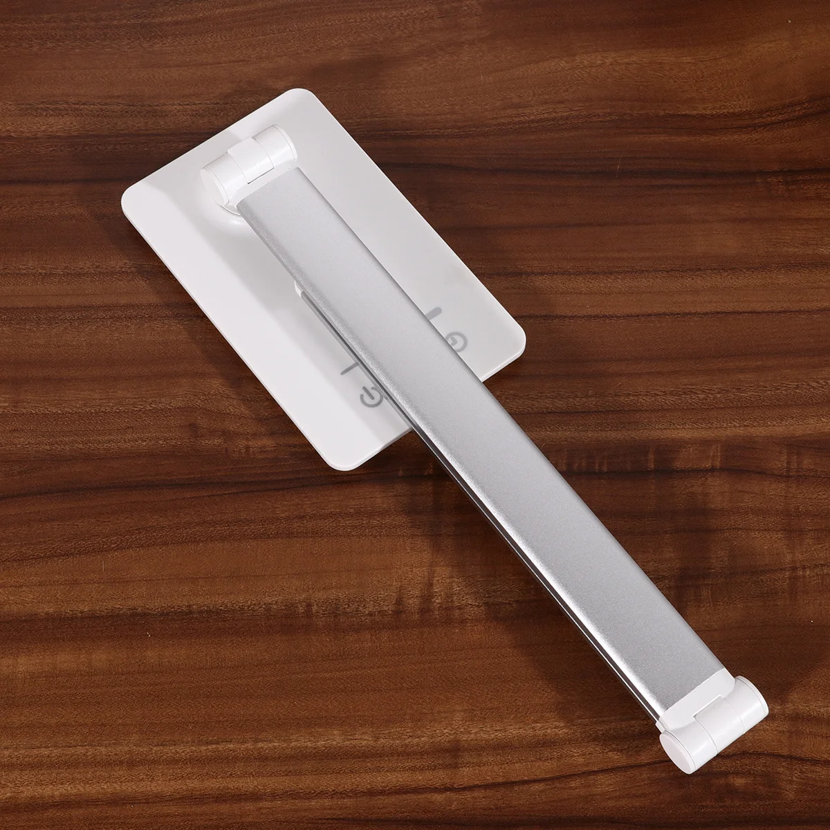 

1Pcs Foldable LED Eye Protection Desk Lamp Rechargeable Touch Control for Office Bedroom Reading Silver Five Modes