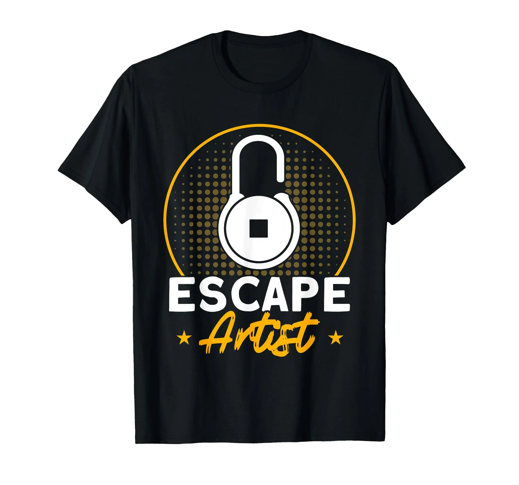 Lock Picking Escape Artist Locksmith T-Shirt Classic Logo T Shirt and Stickers, Unisex Adult T Shirt Collection Graphic tee