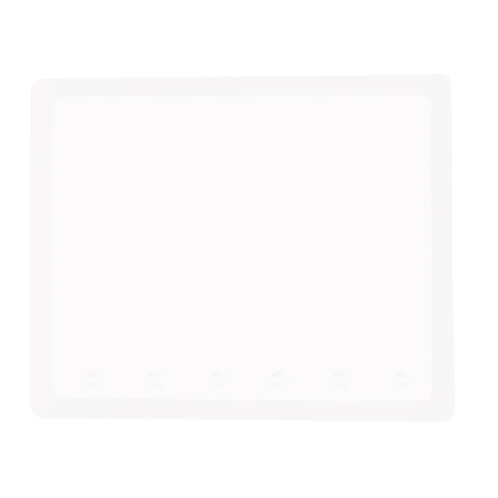 

1pc Silicone Notebook Cover Mold, Diy Craft Making Transparent Casting Mould For A6, Durable Flexible Mold, Easy Clean Demold
